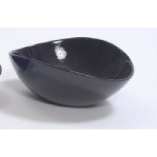 CERAMIC VASE 13” x 12” x 5” Shiny Black- CLOSE OUT SALE!!!!!